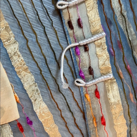 Minh Khoa Vintage Sheer Silk Kimono Jacket - Picture 9 of 9